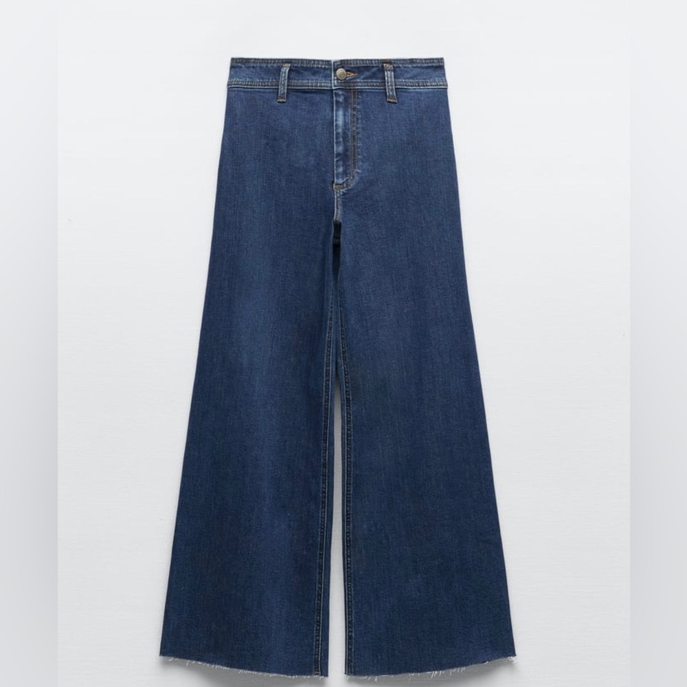 Blue Zara Marine Jeans